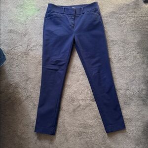 LOFT, Marisa Skinny Navy Blue Pants